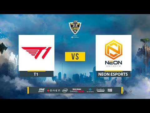 T1 vs Neon Esports, ONE Esports Dota 2 SEA League, bo3, game 1 [Mortalles]