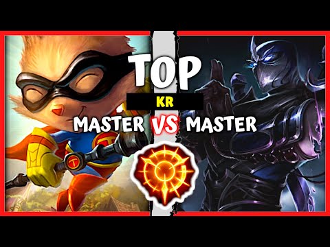 Korean Master Teemo Top vs Master One Trick Shen - KR Rank S11