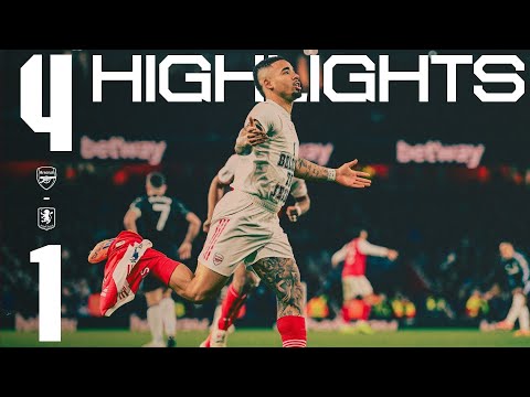 FOUR OUTSTANDING GOALS SECURE A STATEMENT WIN | HIGHLIGHTS | Arsenal 4 - 1 Aston Villa | PL