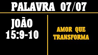 JOÃO 15:9-10 | DESCUBRA O SEGREDO DO AMOR ETERNO QUE NUNCA FALHA