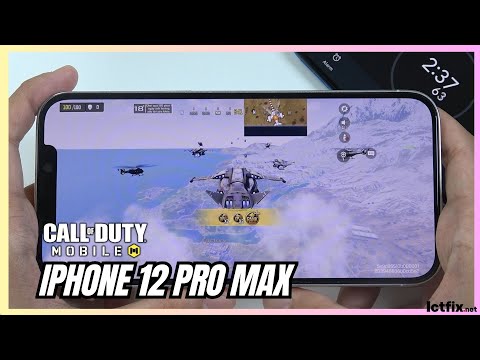 iPhone 12 Pro Max Call of Duty Mobile Gaming test Update | Apple A14