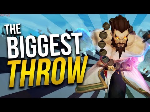 SEASON 8'S BIGGEST THROW!! | MY TEAM WAS ACTUALLY BOOSTED | BEST UDYR BUILD! - Trick2G