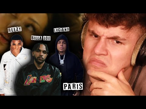 😱💯TRIPLE TEAM!!!...Reaktion : BILLA JOE feat. reezy & Luciano - Paris (Official Visualizer)