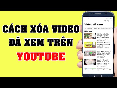 Cách xóa video đã xem trên Youtube nhanh nhất