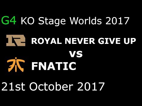 RNG vs FNC Game 4 HIGHLIGHTS 2017 WORLDS QUARTERFINALS