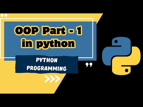 Python Object Oriented Programming Oop Part 1 Introduction And Class Declaration Must Watch