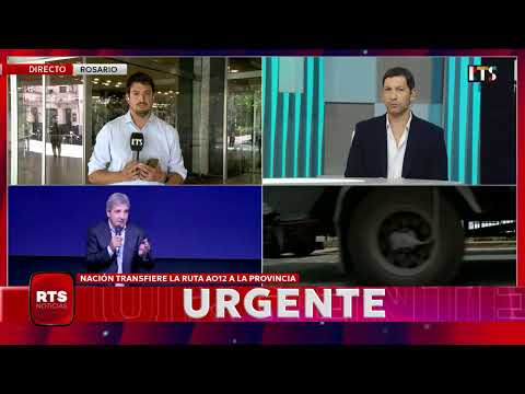 CAPUTO CONFIRMÓ LA CESIÓN DE LA RUTA A012 A SANTA FE | CLAVE PARA LA LOGÍSTICA PORTUARIA