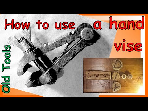 Antique hand vise | Vintage hand vise review | How to use a hand vise | diy generation