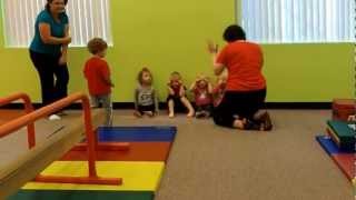 preview picture of video 'Super Beasts Train - Mommy and Me Gymnastics Classes Fenton MO.wmv'
