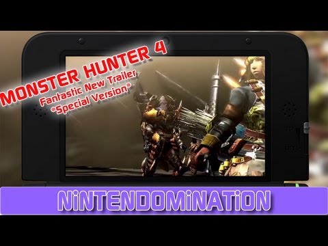 Monster Hunter 4 - Fantastic NEW Trailer *Special Version* モンスターハンター4