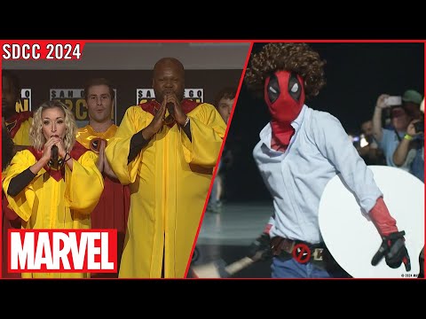 Deadpool Corps Sing Madonna's Like a Prayer | Hall H @ SDCC 2024