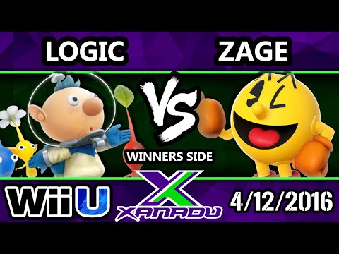 S@X 145 - Logic (Olimar) Vs. DMG | Zage (Pac-Man) SSB4 Tournament - Smash Wii U - Smash 4