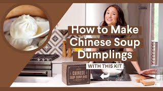 How To Make Soup Dumplings? EASY SOUP DUMPLINGS RECIPE | Chinese Soup Dumpling Kit