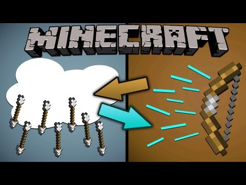 If Rain and Arrows Switched Places - Minecraft