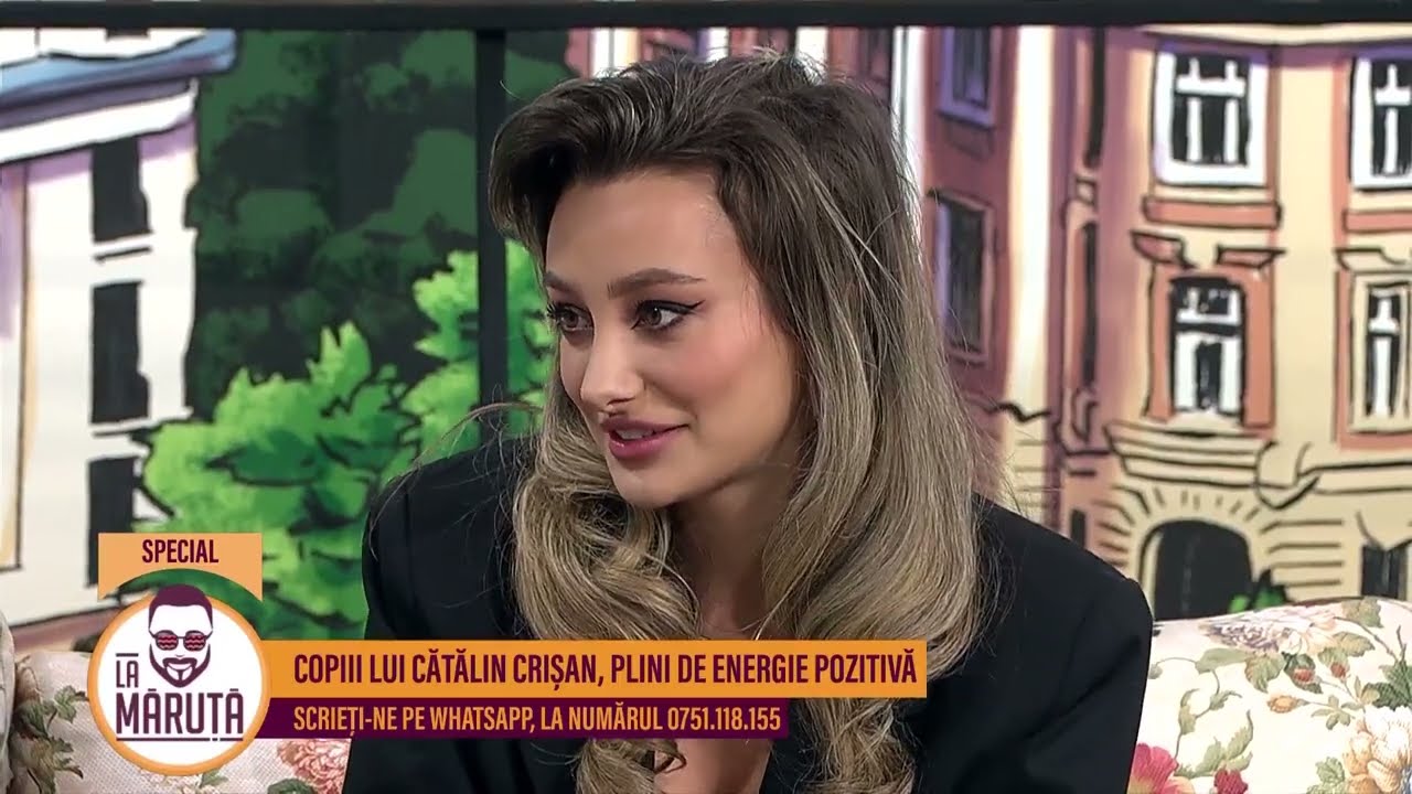 Copiii lui Cătălin Crișan, plini de energie pozitivă