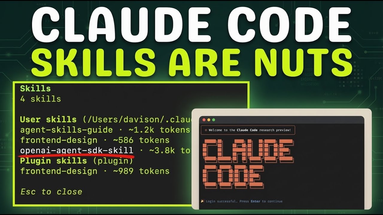 Mastering Claude Code Skills (This Changes EVERYTHING)
