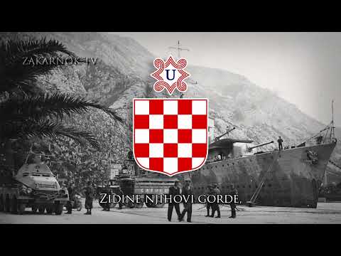 Canción de la Armada del Estado Independiente de Croacia: "Mornari sa plavog mora"