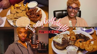 Vlogmas Day 10 | Redeeming My Birthday Freebies | Dinner at Texas Roadhouse