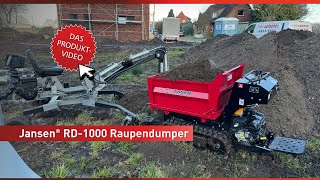 Jansen RD-1000 Dumper PRO,  motor Vanguard, 3 bočné sklápanie