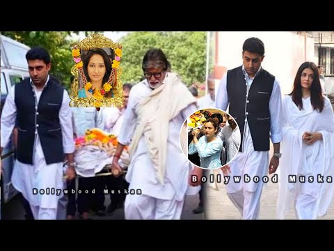 Aishwarya Rai Gets Emotional At Pavitra Rishta Actress Priya Marathe Prayer Meet