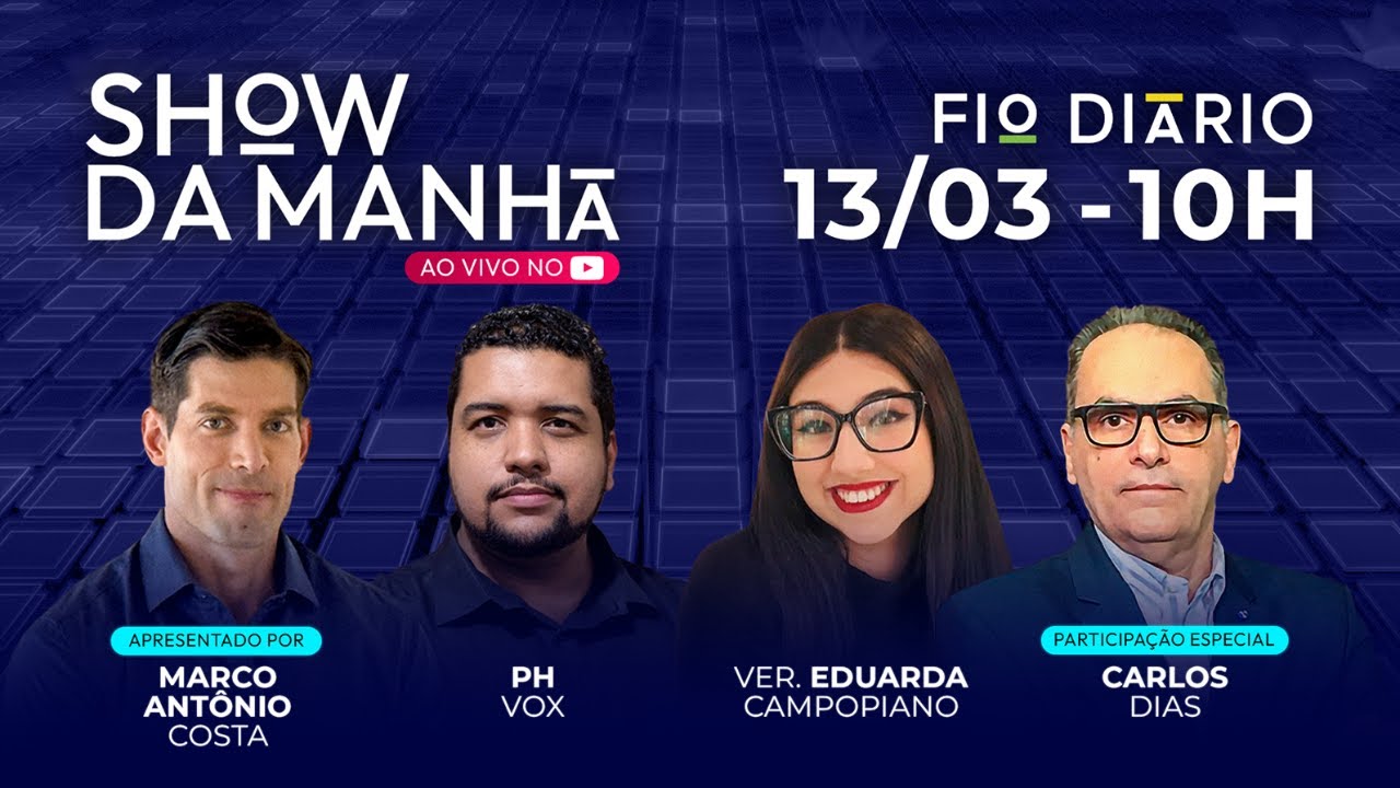 SHOW DA MANHÃ - REVELADO ESQUEMA PARA EL1MINAR A FAMÍLIA BOLSONARO DA POLÍTICA - 13/03/2025
