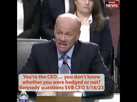 Kennedy: "You're The CEO — You Don't Know Whether You Were Hedged Or Not?"