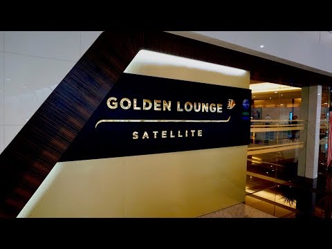 Malaysia Airlines First Class Lounge Review - Golden Lounge Satellite Terminal -  Kuala Lumpur Video