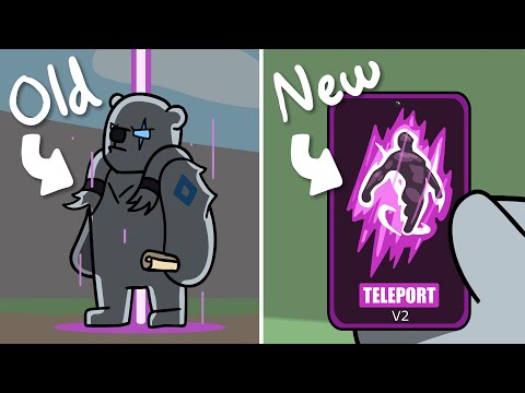 Old vs. New Teleport | League Animation