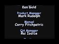 Earthworm Jim 2 GBA Credits European Version