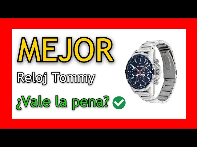 Vídeo relacionado con Tommy Hilfiger Reloj Analógico de Cuarzo Multifunción para Mujer con Correa de Acero Inoxidable Plateada - 1782414