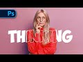 How To Make Transparent Text Effect In Photoshop Text Effect Photoshop