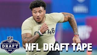 Christian Mahogany Draft Tape | Boston College OL