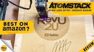 ATOMSTACK A5 M40 Laser Cutter and Engraver Machine - Review ⚡