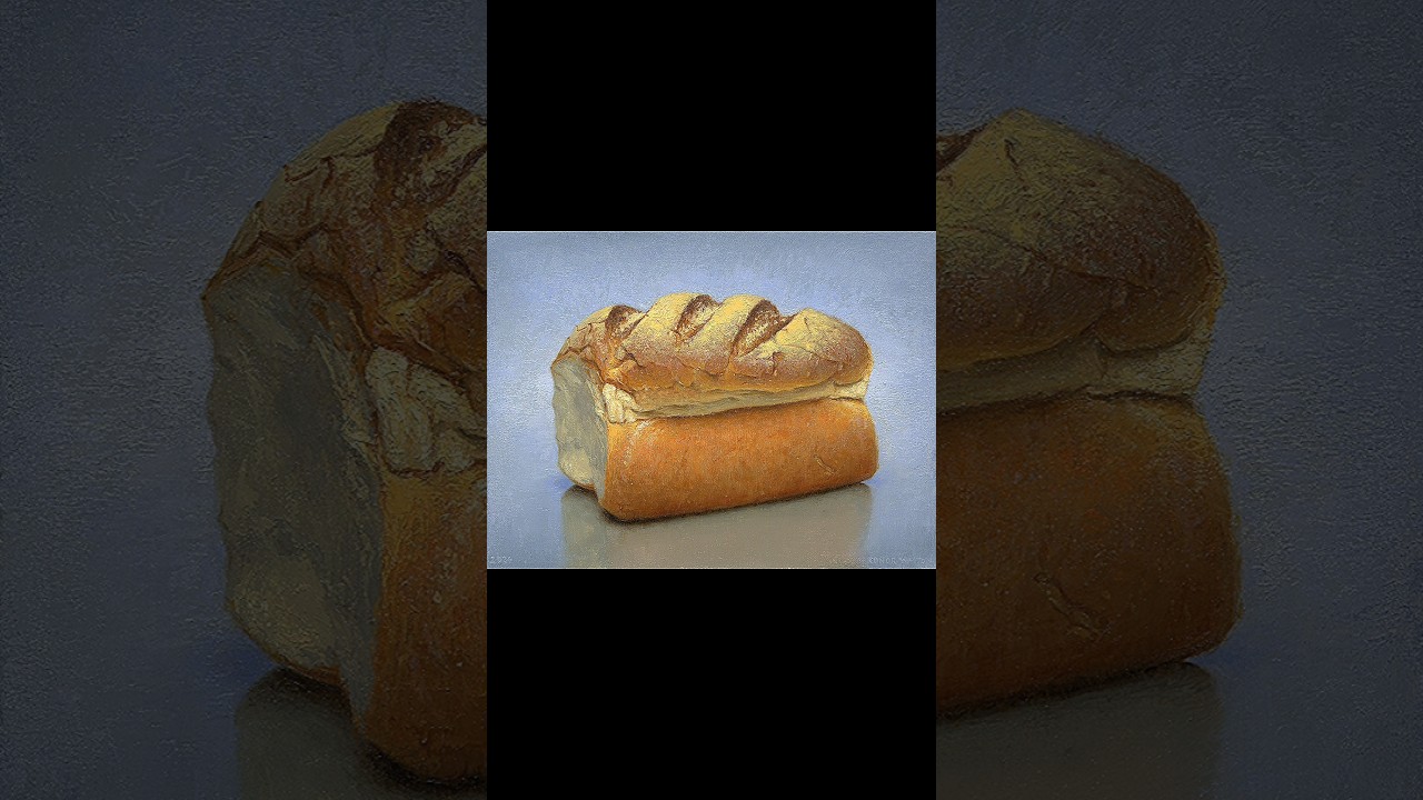 'Batch Loaf' #art #painting #oilpainting #stilllife #conorwalton #irishart #bread #arttutorial
