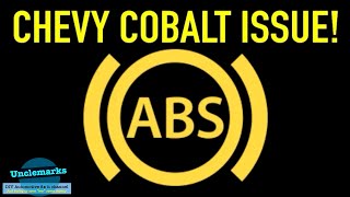 2008 cobalt abs malfunction basic testing (EP 24)