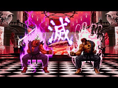 Shin Akuma VS Evil Ryu