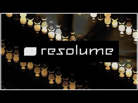 [Resolume Generative Tutorial] 02 - Dots with Beams