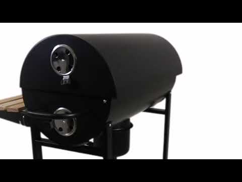 CYLINDRICAL CHARCOAL BARBECUE / BARBECUE CHARBON CYLINDRIQUE - BENEFFITO