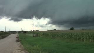 preview picture of video 'Cortland Nebraska Supercell 08/31/2014 (DashCam)'