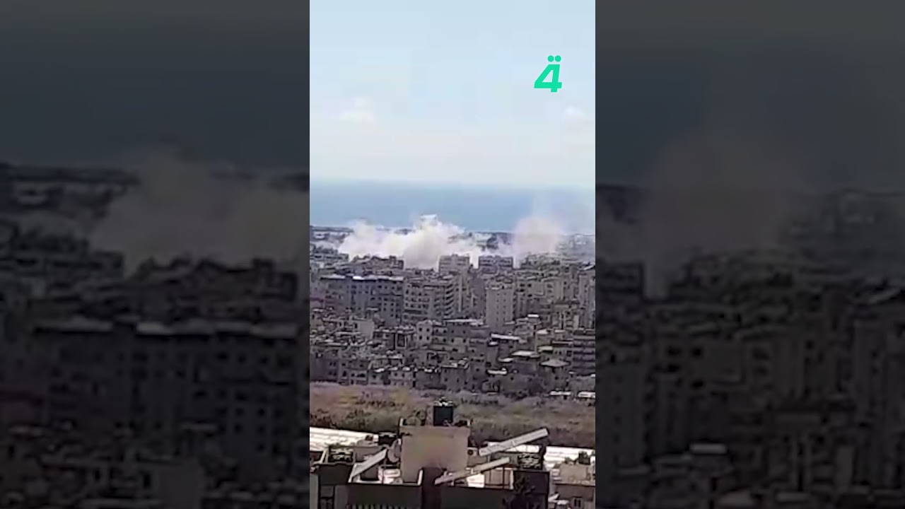 فيديو | غـ ـارات إسرائيلية على الضاحية الجنوبية في بيروت