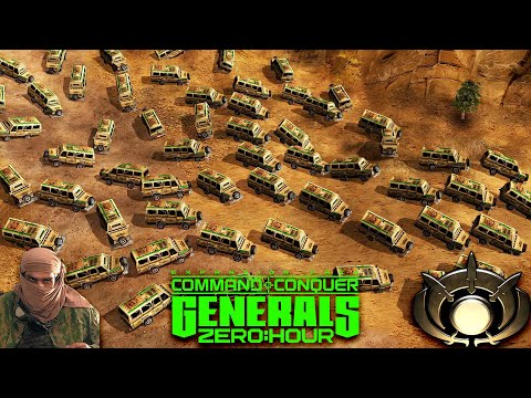 GLA Toxin | 1vs7 China Infantry | Command & Conquer Generals Zero Hour