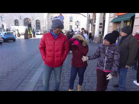 Budapest, Hungary : Castle Hill and Chain Bridge by walk