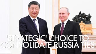 Xi meets with Putin in Moscow on China-Russia ties
