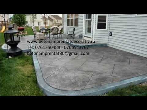 Beton Amprentat Bălăbănești - Galați  Tel.0761350488 -0766543767