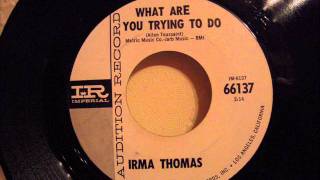 IRMA THOMAS - WHAT ARE YOU TRYING TO DO