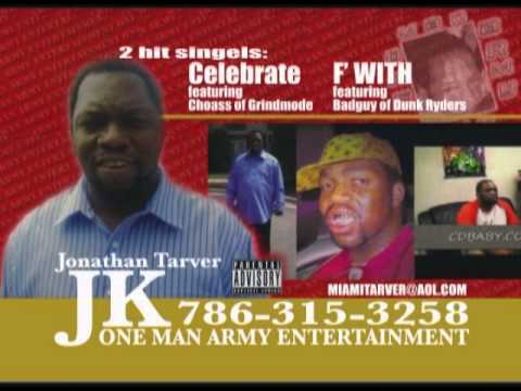 jk commercials 2013 for jk presents one man army entertainment inc