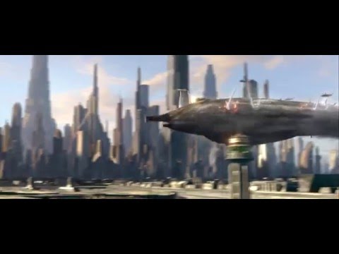 Star Wars Episode III - Revenge of the Sith: Crash landing on Coruscant [1080p HD]