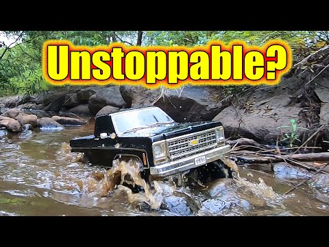 Traxxas Chevy K10 TRX-4 High Trail RC Crawler!