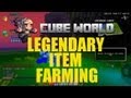 Cube World Alpha Legendary Item Farming Guide Old 2013