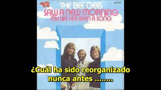 Bee Gees &quot;  My Life Has Been A Song &quot; 1973 SUBTITULADA